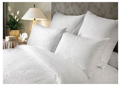 Комплект постельного белья Verossa «Магический узор»2,0-спальный, страйп, наволочки 50x70см