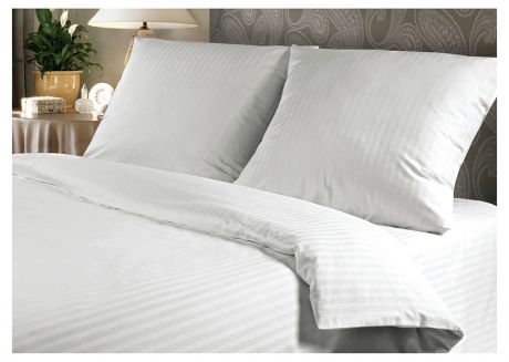 Комплект постельного белья Verossa Royal, 1,5-спальный, страйп, 2 наволочки 70x70см