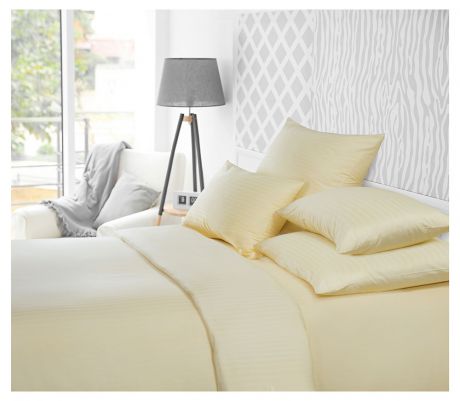Комплект постельного белья Verossa Amber, 1,5-спальный, страйп, наволочки 50x70см