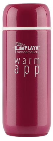 Термос стальной LaPlaya WarmApp Pink, 0.2 л