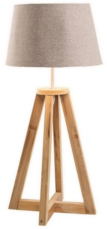 Лампа настольная, бамбук, 25х54 см