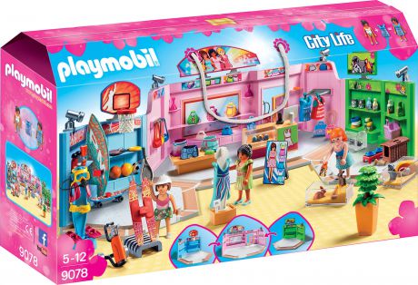 Playmobil 9078 City Life Плеймобиль Шопинг: Торговый центр