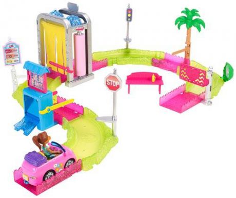 Игровой набор «В движении: мойка машин» Barbie, FHV91