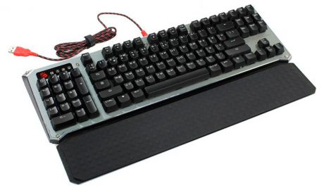 Игровая клавиатура A4Tech Bloody B845R, мехническая, черно-серая