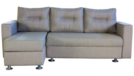 Угловой диван «Ария», еврокнижка, 140х190см