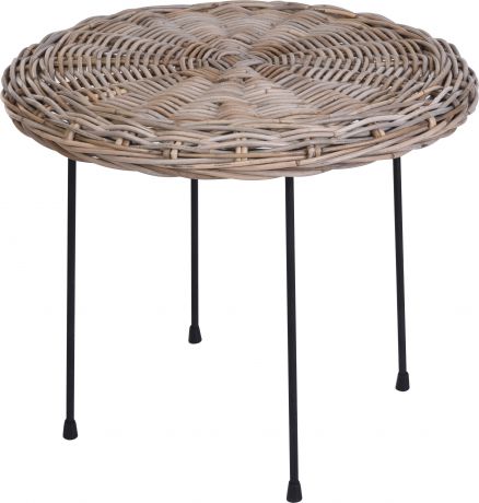 Стол плетеный с столешницей из ивы, 61х61х50 см