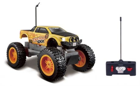 Авто на радиоуправлении «Rock Crawler Jr» Maisto желтая