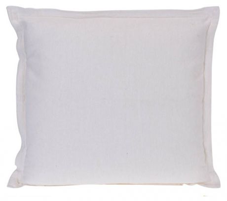 Подушка декоративная, белая, 55х55 см