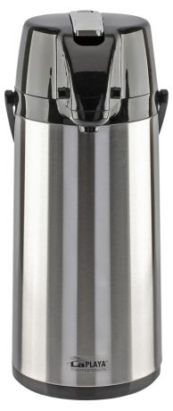 Термос LaPlaya Glass Filler Pump Pot, 1.9 л, пневмонасос со стеклянной колбой и поворотным основанием
