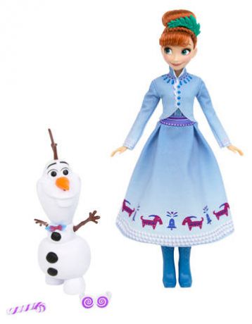 Кукла Анна Рождество с Олафом Холодное сердце Disney C3384