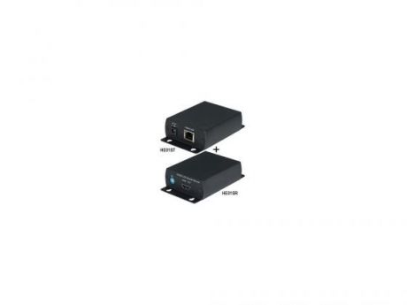 Комплект SC&T HE01S передатчик HE01ST +приемник HE01SR передачи HDMI сигнала по одному кабелю витой пары CAT5/5e/6 на расстояние до 40м