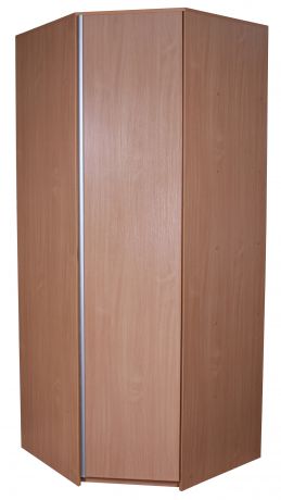 Угловой шкаф «Премиум», 82х45х240 см, бук
