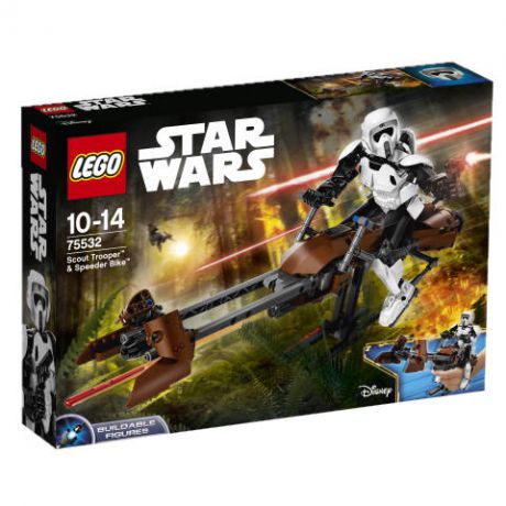 LEGO Star Wars 75532 Лего Звездные Войны Штурмовик-разведчик на спидере
