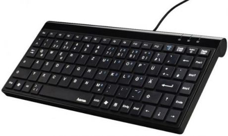 Клавиатура проводная HAMA R1050449 USB черный