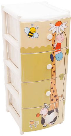 Комод детский «Жираф», 4 ящика