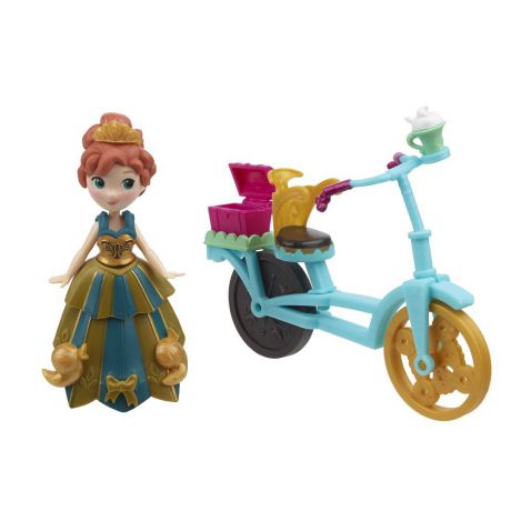 Кукла мини «Анна на велосипеде» Холодное Сердце Disney Princess