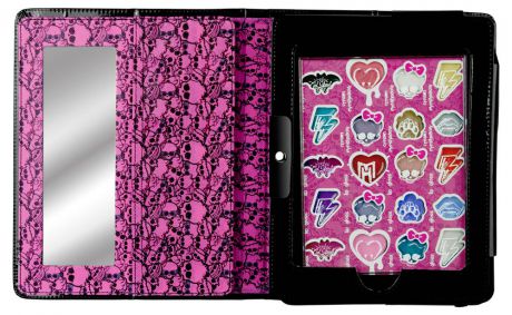 Набор детской декоративной косметики в чехле для планшета Monster High