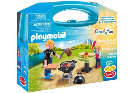 Playmobil Family Fun Плеймобиль 5649 возьми с собой:отдых с барбекю