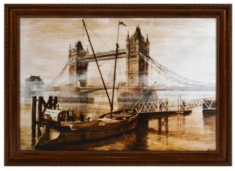 Постер в раме «Лондонский мост», 40х50 см
