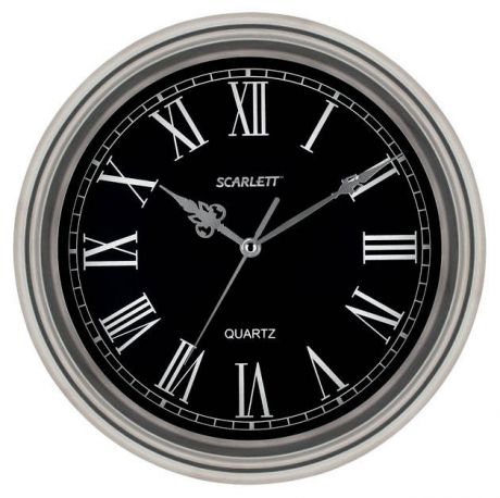 Часы настенные SCARLETT SC-27D, кварцевые, 33 см