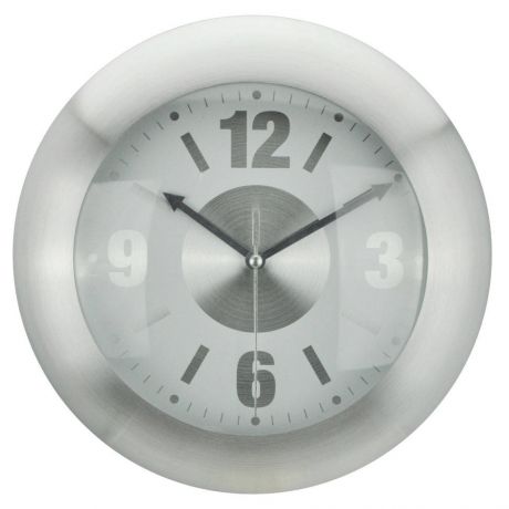 Часы настенные «Боцман», хром, 24.4 см