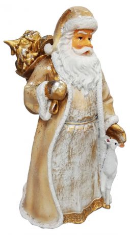 Фигура новогодняя «Дед Мороз с оленем», 40 см
