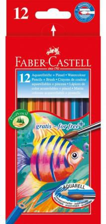 Набор цветных карандашей Faber-Castell Colour Pencils 12 шт акварельные 114413