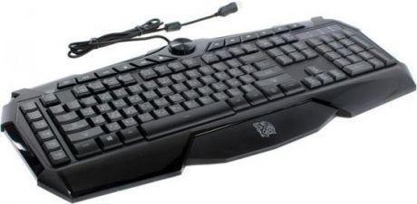 Клавиатура проводная Thermaltake Challenger Prime USB черный KB-CHM-MBBLRU-01