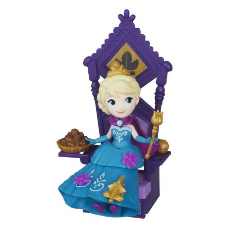 Кукла мини «Эльза на троне» Холодное Сердце Disney Princess