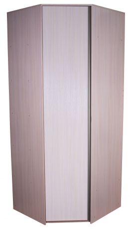 Угловой шкаф «Премиум», 82х45х240 см, беленый дуб