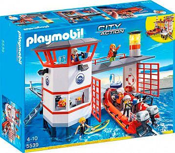 Playmobil City Action Плеймобиль 5539 Береговая станция с маяком