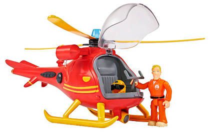 Игровой набор «Вертолет со светом, звуком и фигуркой Тома Томаса» Пожарный Сэм