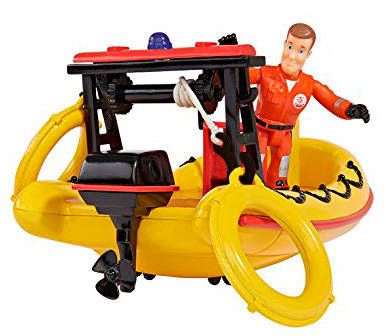 Игровой набор «Лодка спасателей с аксессуарами и фигуркой» Пожарный Сэм