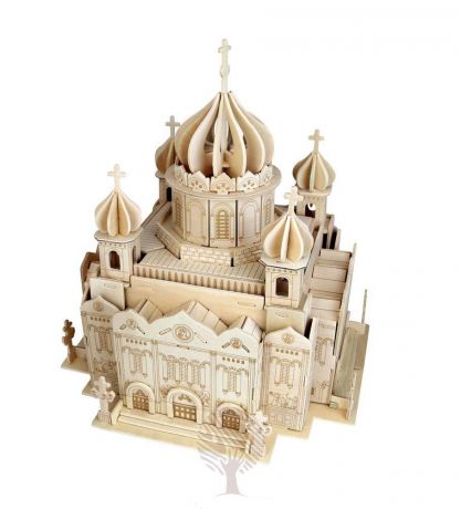 Сборная модель «Храм Христа Спасителя»