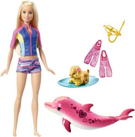 Кукла с аксессуарами «Морские приключения» Barbie, FBD63