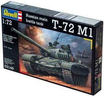 Сборная модель «Советский танк Т-72М» Revell