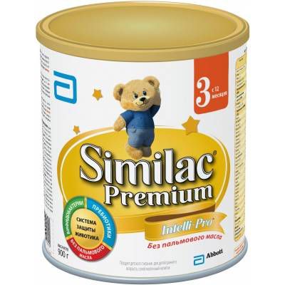 Молочная смесь Similac Premium 3 с 12 мес 900 гр