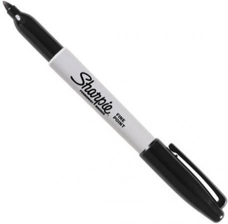 Маркер перманентный Paper Mate SHARPIE FINE 1 мм черный PM-S0810980