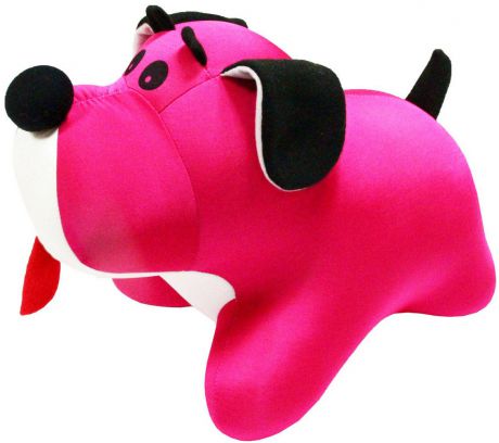 Игрушка-антистресс «Пес Барбос», розовая