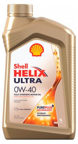 Масло моторное Shell Helix Ultra 0W40, 1 л