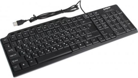 Клавиатура проводная Exegate LY-501M USB черный