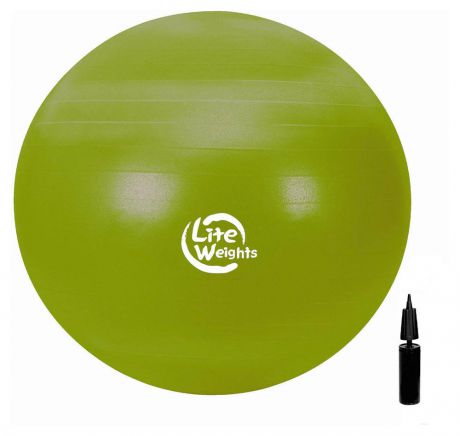 Мяч гимнастический Lite Weights, 65 см + насос