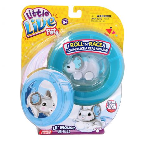 Интерактивная игрушка «Мышка в колесе» Little Live Pets