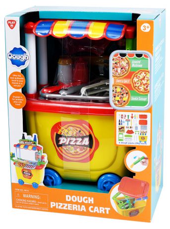 Набор с пластилином PlayGo «Тележка-пиццерия»