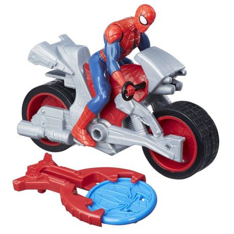 Человек паук на транспортном средстве Spider-Man Hasbro B9705