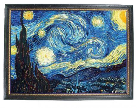 Картина «Ван Гог. Звездная ночь», 40х50 см