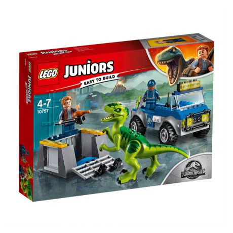 LEGO Juniors 10757 Грузовик спасателей для перевозки раптора