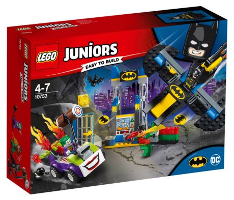 LEGO Juniors 10753 Нападение Джокера на Бэтпещеру