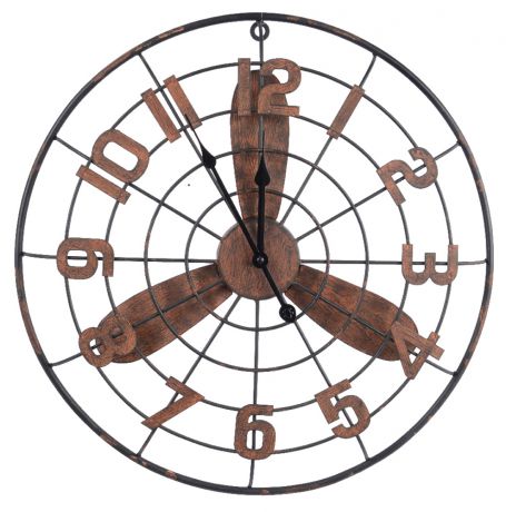 Часы настенные Decoris «Пропеллер», железо, 49.5 см