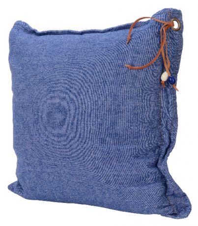 Подушка декоративная Decoris, голубая, 45х45 см